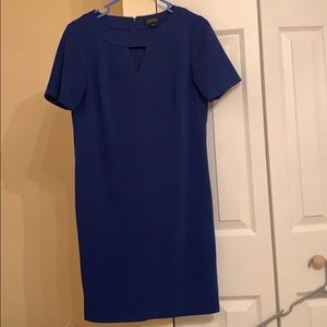 Tahari ASL blue dress